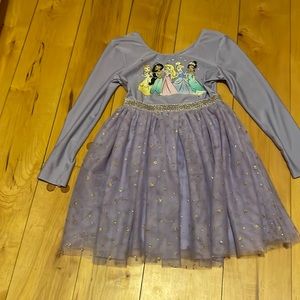 5T long sleeve Disney princess dress